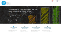 Desktop Screenshot of prexus.co